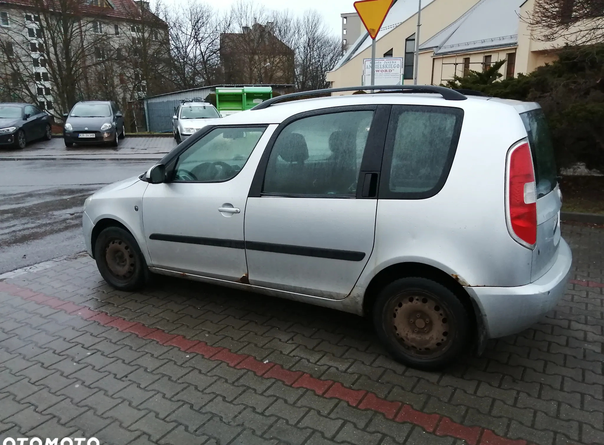 Skoda Roomster cena 3900 przebieg: 328000, rok produkcji 2008 z Kraków małe 67